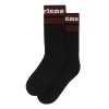Skarpety Dr. Martens SOCKS ATHLETIC LOGO ORGANIC Black Cherry AC681004